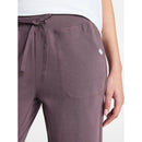 ATHLETIC WORKS WOMEN'S PLUS KNIT CAPRI PANTS 22" INSEAM SIZE: 2XL - PURPLE BEECH - Brand New