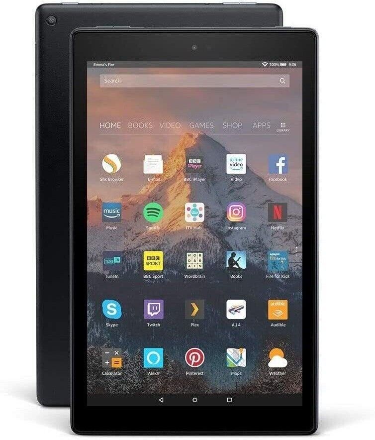 Amazon Fire HD 10 7th Gen Android Tablet 10.1" 32GB WIFI - BLACK Like New