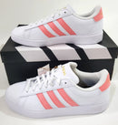 ADIDAS GRAND COURT 2.0 SHOES WOMEN'S ATHLETIC CASUAL SNEAKERS - 8 - PINK/WHITE - Brand New