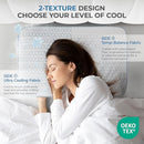 Sweetnight Cooling Pillows King Size Set of 2 Removable Cover COOLDOWN - Like New
