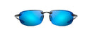 Maui Jim Ho'okipa Sport Sunglasses Smoke Gray/Blue Hawaii MJ0407S004 - Like New