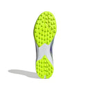 ADIDAS F50 LEAGUE LACELESS TURF SOCCER CLEATS MEN 12 WOMEN 13 -PURPLE RUSH/WHITE - Like New