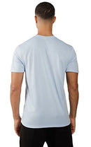 90 DEGREE BY REFLEX MENS MESH CREW NECK SHORT SLEEVE T SHIRT - SIZE: MEN M - Brand New