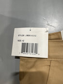 PREMIUM QUALITY APPROVED SCHOOL UNIFORM SHORT - SIZE: YOUTH 42 - KHAKI - Brand New
