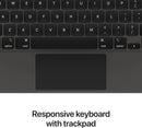 Apple Magic Keyboard: iPad Keyboard case for iPad Pro 11in, iPad Air US - Black - Like New
