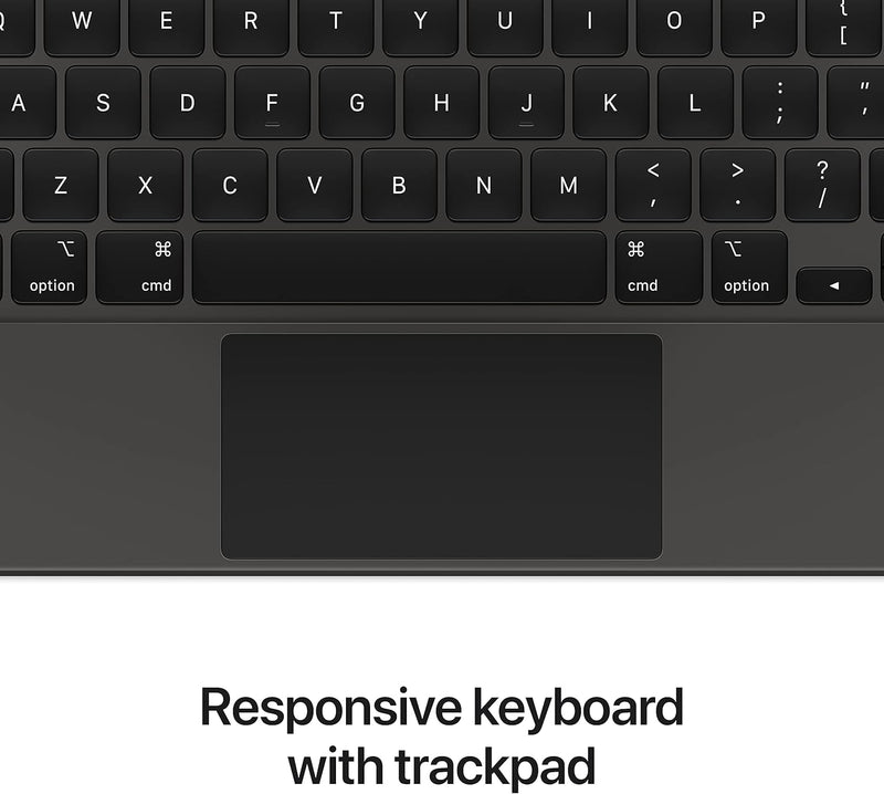 Apple Magic Keyboard: iPad Keyboard case for iPad Pro 11in, iPad Air US - Black - Like New