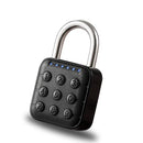 EASTDEER COMBINATION LOCK BLUETOOTH SMART PADLOCK LOCKER (BLUETOOTH) - BLACK - Like New