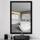 Exakey Bathroom Mirror for Wall Black Rectangle Mirrors Waterproof - B0B155RWBC - Like New