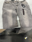 BLU ROCK MEN'S FLEX STRETCH SLIM FIT STRAIGHT JEANS SIZE: MEN 40X31 - DARK GRAY - Brand New