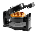 Elite Gourmet EWM460 Nonstick Rotating Flip Belgian Waffle Maker - Black - Like New