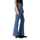 LEVI'S WOMEN's 726 HIGH RISE FLARE JEANS - SIZE: WOMEN 30 X 30 - ETERNIAL-INDIGO - Like New