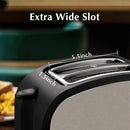 CUSINAID Wide Slot Toaster 2 Slice B07RT8LLSP - Stainless Steel - Like New