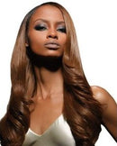 Velvet Remi Human Hair Weave - Yaki Weaving (12 inch, 2 - Dark Brown) - Brand New