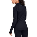 UNDER ARMOUR WOMEN'S BASE 4.0 1/2 ZIP - SIZE: WOMEN M - BLACK - Brand New