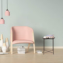 HollyHOME Folding Tray Metal Side Table - B07M84QMYN - Frosted Black - Like New