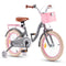 ROYALBABY KIDS BIKE 14INCH CHILDREN BICYCLE WITH BASKET AMIGO/GRAY - Brand New