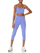 AMAZON ESSENTIALS WOMEN'S HIGH WAISTED ACTIVE CAPRI LEGGINGS WITH POCKETS 2XL - Brand New