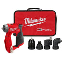 MILWAUKEE M12 FUEL 12V LITHIUM-ION 3/8 IN DRILL DRIVER 4 TOOL TOOL-ONLY - RED - Like New
