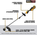 DEWALT 60V Cordless String Trimmer and Lawn Edger Kit DCST972X1 - Scratch & Dent