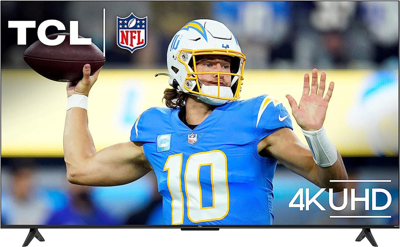 TCL 50" Class S4 4K LED Smart TV with Roku TV (50S450R, 2023 - Model) - Black - Like New