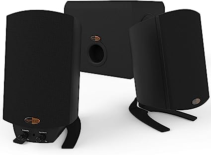 Klipsch ProMedia 2.1 THX Certified Computer Speaker System 1067415 - Black - Brand New