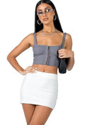 PRINCESS POLLY WOMEN'S KARLEY LOW WAIST MINI SKIRT SIZE 8 W12 AU/UK W40 - Brand New