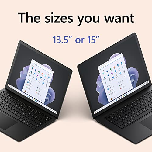 MICROSOFT SURFACE LAPTOP 5 13.5 2256 X 1504 I7-1255U 16GB 512GB WINDOWS 11 BLACK - Like New