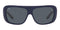 RAY-BAN RB2196 BLAIR RECTANGULAR SUNGLASSES BLUE FRAMES, BLUE LENSES 64MM - BLUE - Like New