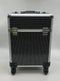 GENERIC 20" ROLLING COSMETICS ORGANIZER, FOLDING TRAYS - BLACK DIAMOND SPARKLES - Like New
