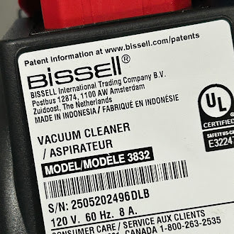BISSELL CLEANVIEW SWIVEL PET VACUUM ELECTRIC 13" PATH, 25' CORD - BLACK/BLUE - Like New