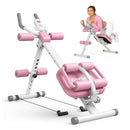 EPHESPORT AB MACHINE CRUNCH SIT-UP CORE TRAINER ADJUSTABLE BACK SUPPORT PINK - Like New