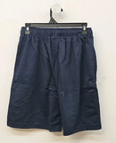 PACIFIC POLO CLUB ELASTIC WAISTBAND MEN'S SHORTS - SIZE: MEN M - NAVY - Brand New