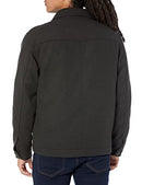 AMAZON ESSENTIALS MEN'S WOOL BLEND BOMBER JACKET - SIZE: MEN MEDIUM - BLACK - Like New