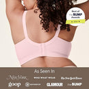 BRAVADO DESIGNS NURSING BRAS BREASTFEEDING BODY SILK SEAMLESS WIRELESS PINK L - Brand New