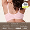 BRAVADO DESIGNS NURSING BRAS BREASTFEEDING BODY SILK SEAMLESS WIRELESS PINK L - Brand New