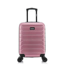 INUSA TREND LIGHTWEIGHT HARDSIDE CARRY ON SPINNER SUITCASE - ROSE GOLD - Like New