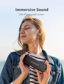 ANKER SOUNDCORE 2 PORTABLE BLUETOOTH SPEAKER 24-HOUR PLAYTIME IPX7 - BLACK - Like New