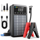 JIYHF 20000MAH JUMP STARTER AIR COMPRESSOR 150PSI TIRE INFLATOR-12V - BLACK - Like New