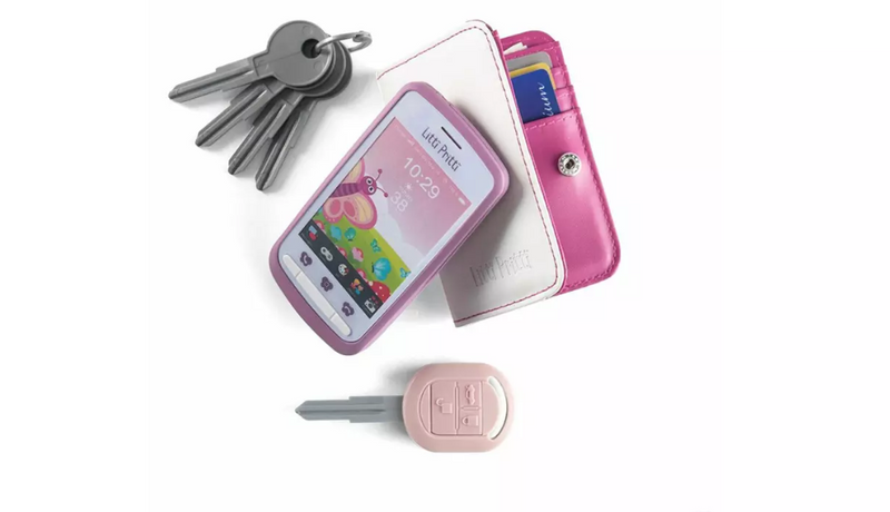 LITTI PRITTI LITTI LADY PURSE SET PLAY PURSE FOR LITTLE GIRLS - MULTI - Like New