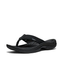 1033470 KEEN MEN'S KONAFLOP BEACH SANDALS, SIZE 11, BLACK/STEEL GREY - Like New