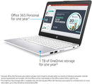 HP Stream 11.6" HD Celeron N4020 4 32 EMMC 11-ak0020nr Diamond White New