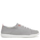 Vionic Pismo Lace-Up Shoes Light Gray Canvas Size 7 - Like New