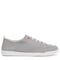 Vionic Pismo Lace-Up Shoes Light Gray Canvas Size 7 - Like New