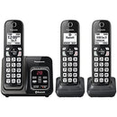 PANASONIC 3 HANDSET EXPANDABLE CORDLESS SYSTEM LINK2CELL BLUETOOTH KX-TGD563M - Like New