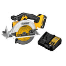 DEWALT 20V MAX CIRCULAR SAW 6-1/2" KIT 5.0 Ah BATTERY/CHARGER DCS391P1 - YELLOW - Like New