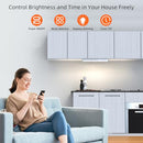 LIGHTBIZ LED CLOSET LIGHT WITH CHARGING STATION, 6 PCS 30LEDS MOTION SENSOR - Like New