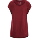 ARC'TERYX A2B SCOOP NECK WOMEN'S - SIZE: WOMEN M - SCARLET - Brand New