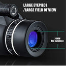 TSMBIKE SUPER BINOCULARS MONOCULAR TELESCOPE 40TIMES,60 HIGH POWER - BLACK - Like New
