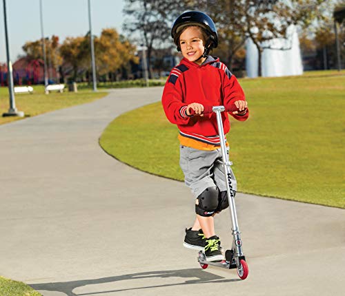 RAZOR A KICK SCOOTER FOR KIDS - LIGHTWEIGHT, FOLDABLE, ALUMINUM FRAME - RED - Like New