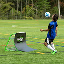FRANKLIN SPORTS LAUNCH RAMP SOCCER TRAINER 38"X42"X35.75" 60071X - BLACK - Like New